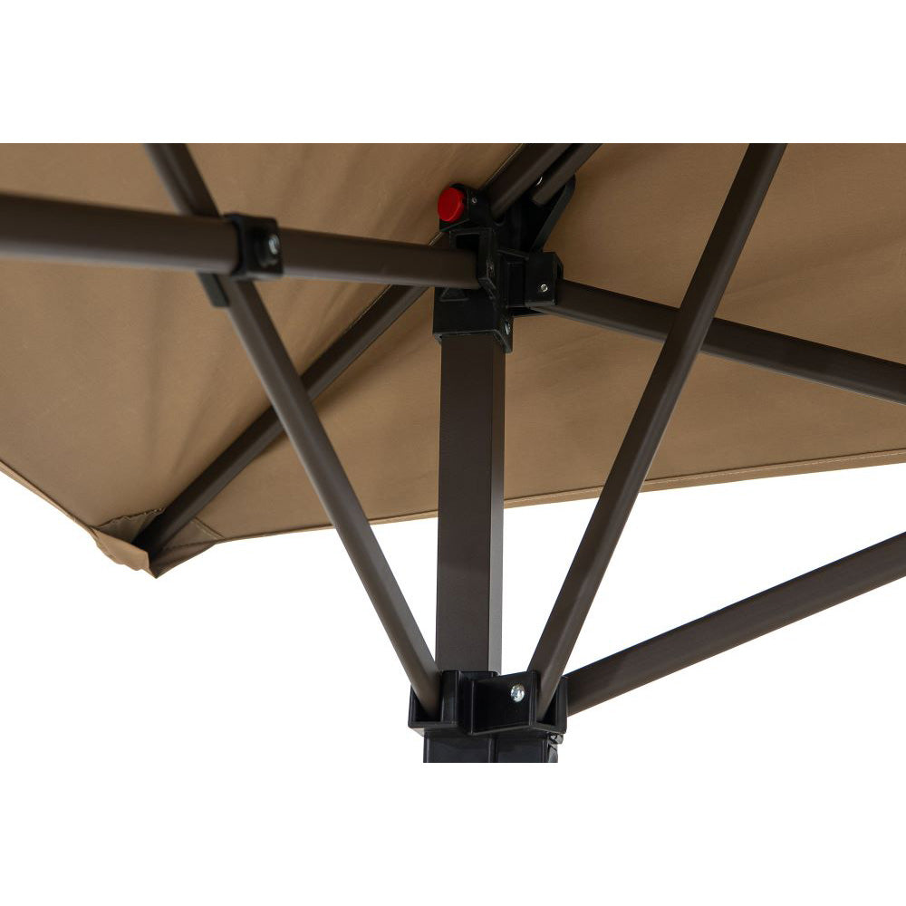 SUNJOY 5x8 Pop up Grill Gazebo with Magnetic LED Light and Carrying Bag