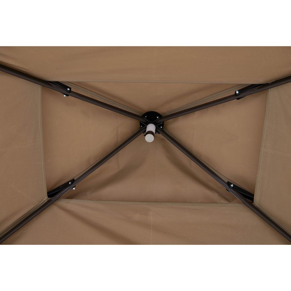 SUNJOY 5x8 Pop up Grill Gazebo with Magnetic LED Light and Carrying Bag