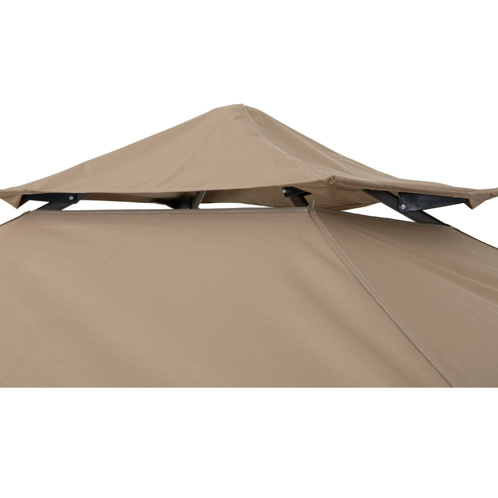 SUNJOY 5x8 Pop up Grill Gazebo with Magnetic LED Light and Carrying Bag