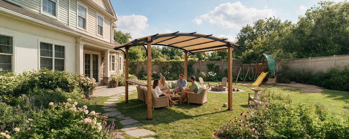 Sunjoy 9x13 pergola
