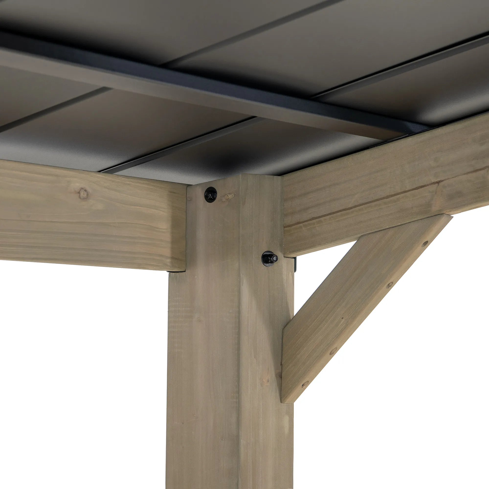 Meridian Bar Shelves Pergola, 10x12