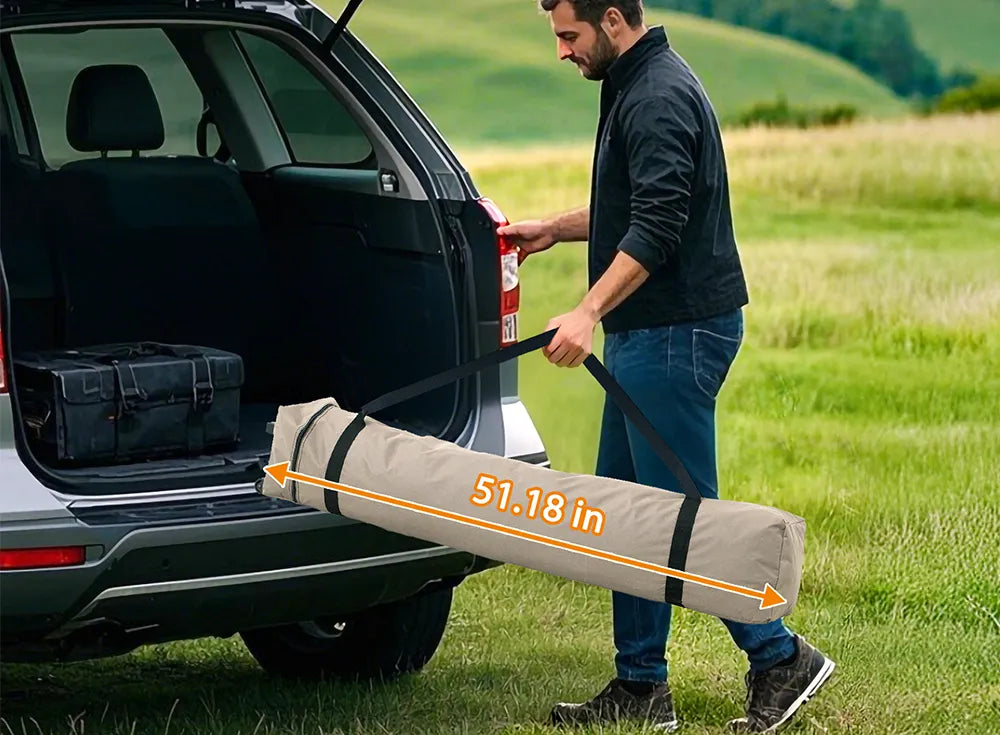 SUNJOY 11x11 Pop Up Gazebo Tent with Netting and Carry Bag - Light Gray