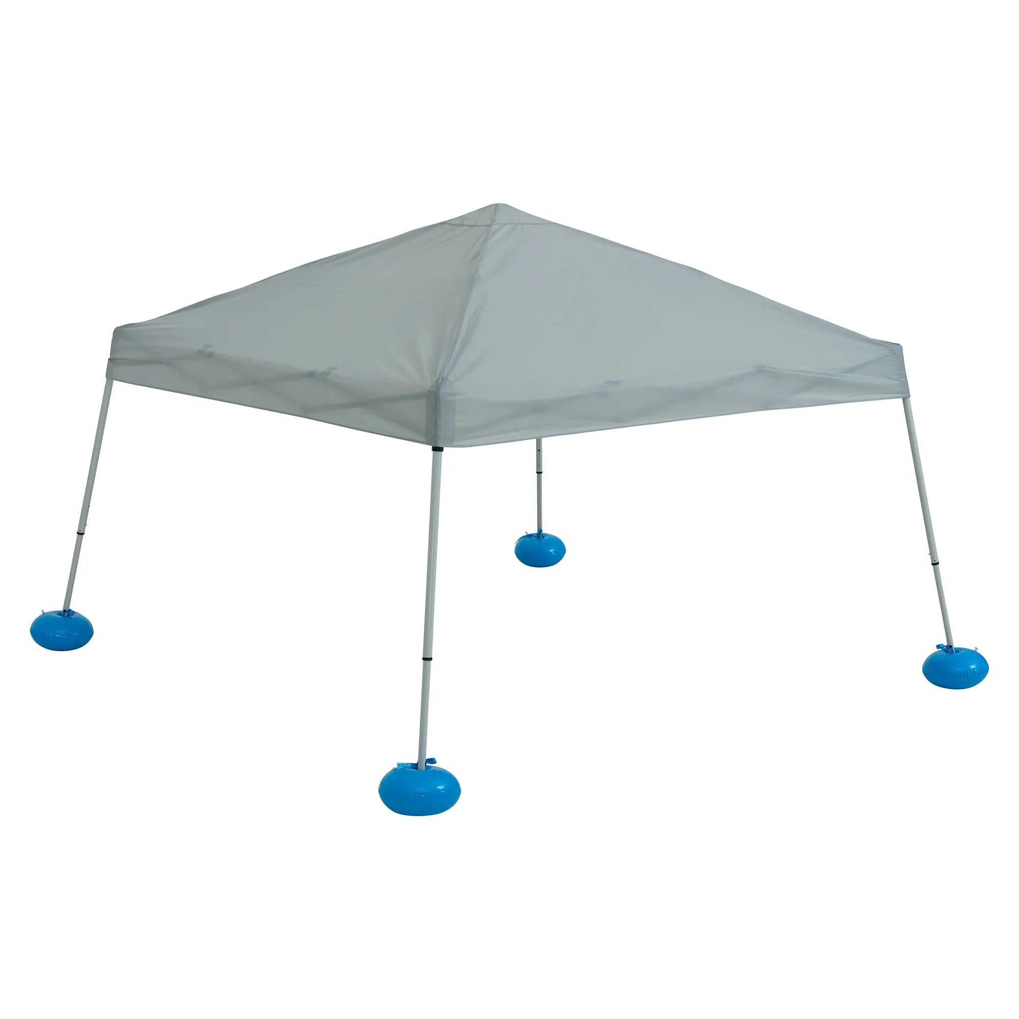 Aquasis Floating Pool Gazebo, 10×10 - Anchor Gray