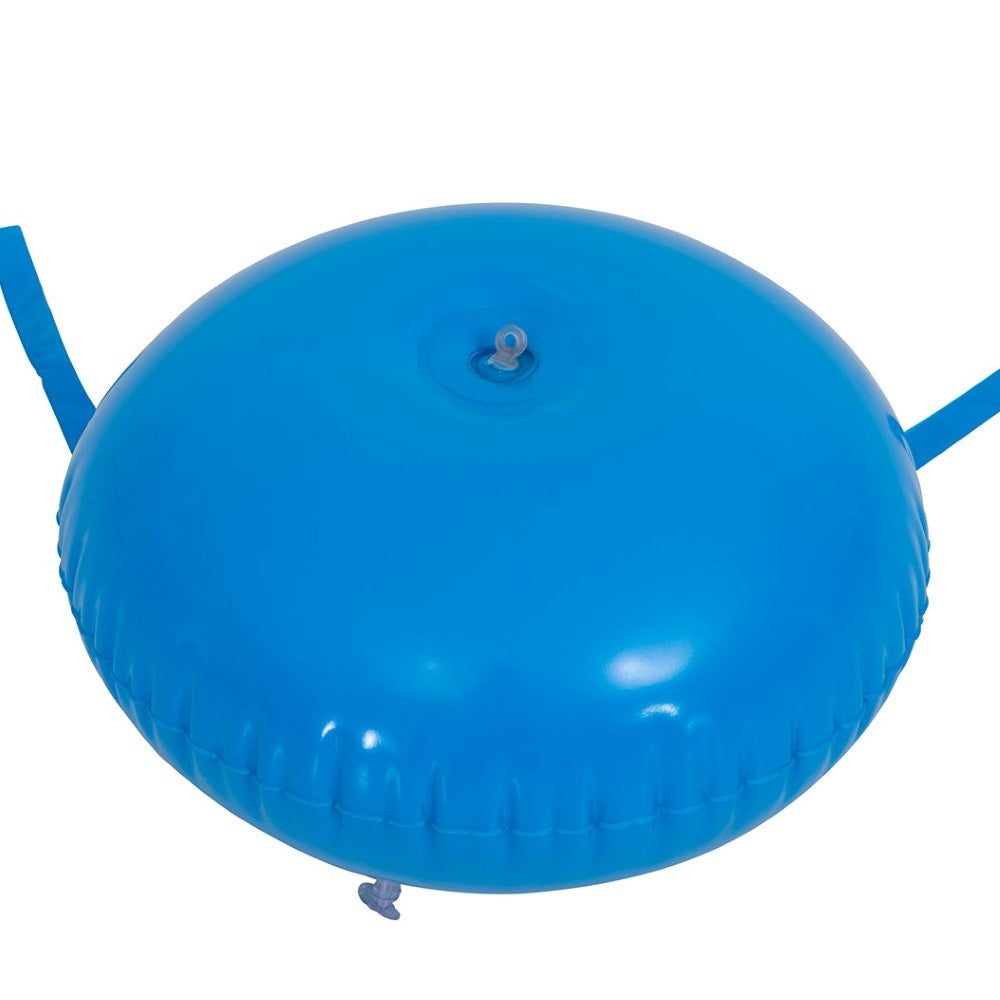 SUNJOY 10x10 Floating Pool Gazebo with PVC Floats and Carry Bag & SUNJOY 10x10 Floating Pool Gazebo with PVC Floats and Carry Bag - Navy
