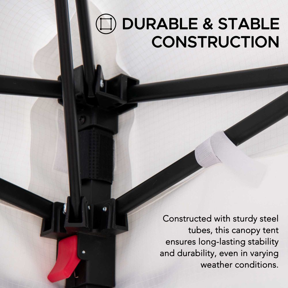 SUNJOY 4x4 Pop-Up Canopy Tent, Outdoor Tool-Free Pop-Up Gazebo with Sidewalls - Navy