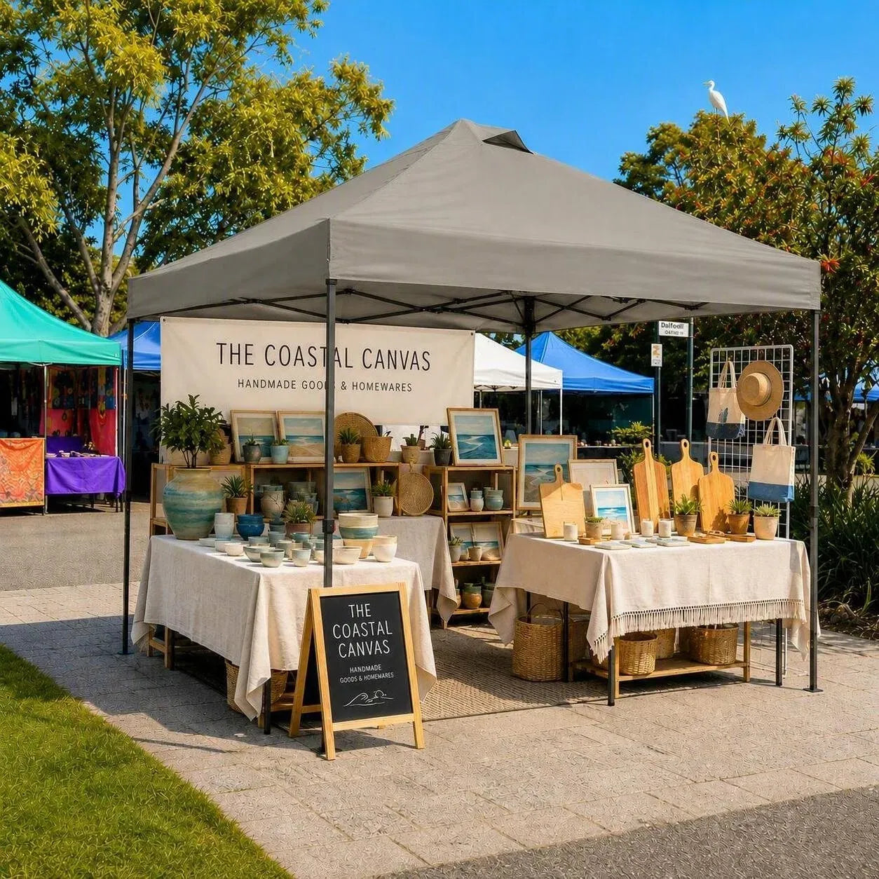 Solis Glow Instant Gazebo, 10Γ10 - Slate Gray