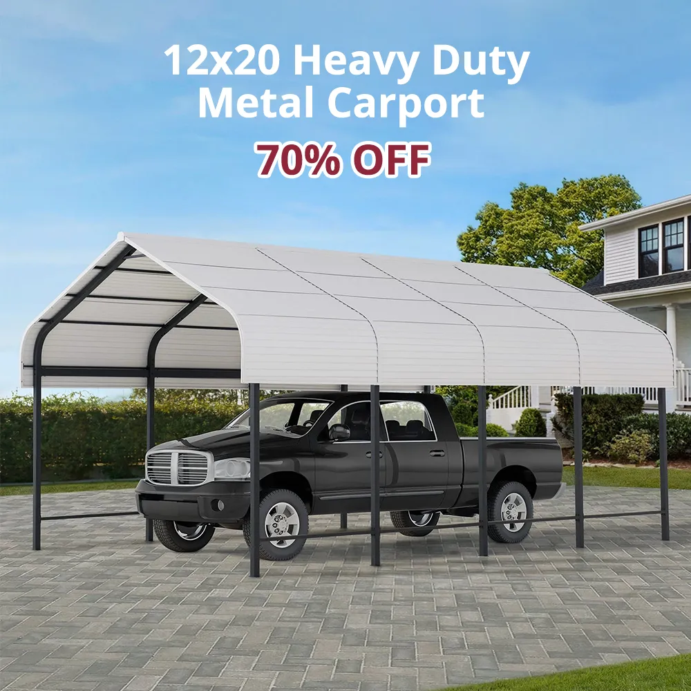 heavy duty metal carport 70% off