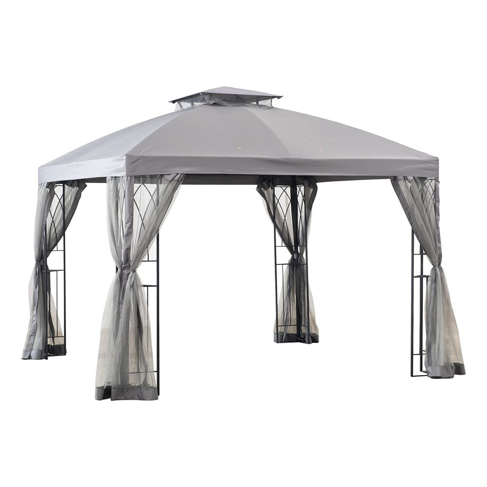 SUNJOY Light Grey Replacement Canopy For Soft Top Gazebo (10X10 Ft) A101003121 Sold At Wal-Mart CA.