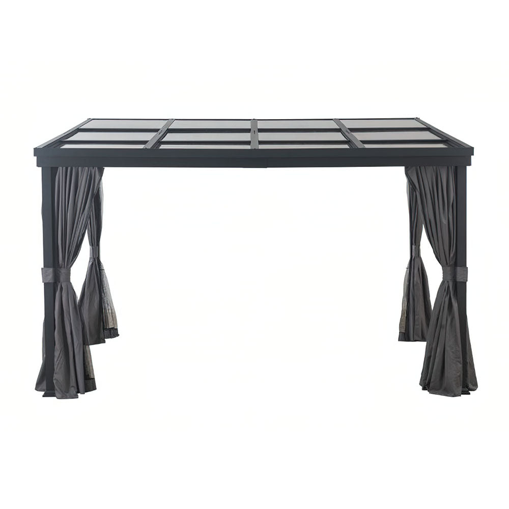 SUNJOY Dark Grey Replacement Curtain For AR Sun Shelter (10X12 Ft) A102002101 Sold At Rona.