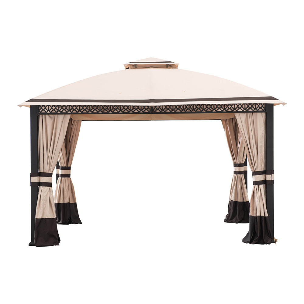 SUNJOY Light tan Replacement Mosquito Netting For Clarkson V2 Gazebo (10x12 FT) A101014701 Sold At BJ.