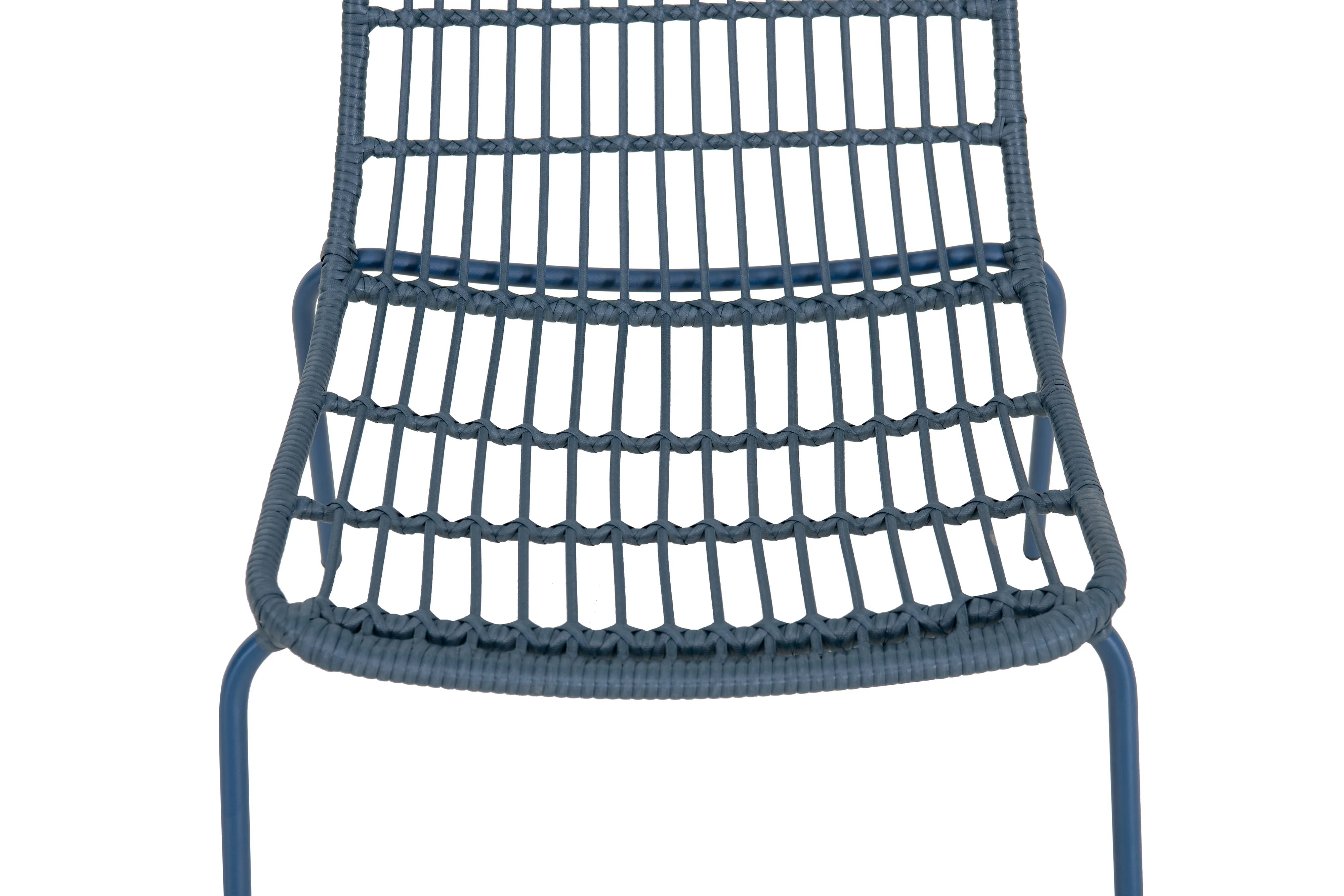 For Living Stacking Lounge Chair, Blue