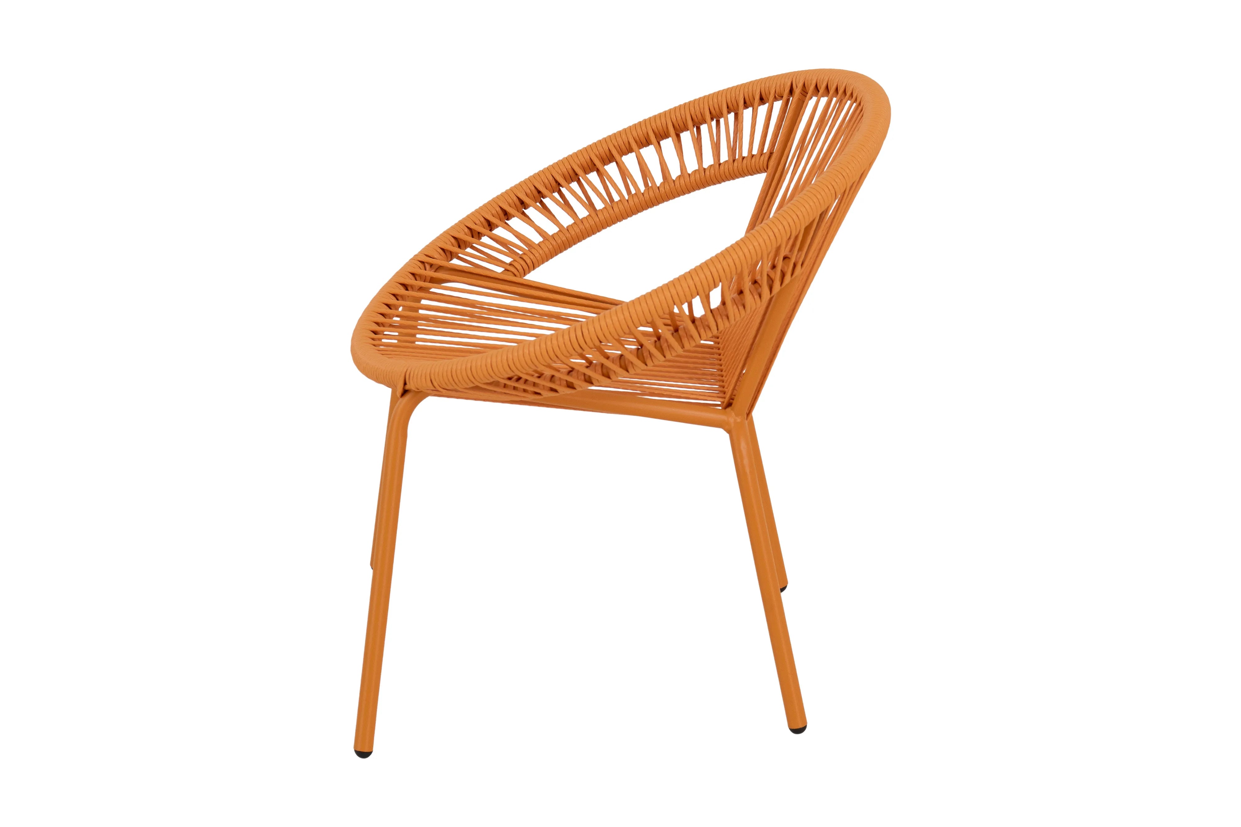For Living Kids' Chair, Stackable, Orange, 110-lb Capacity