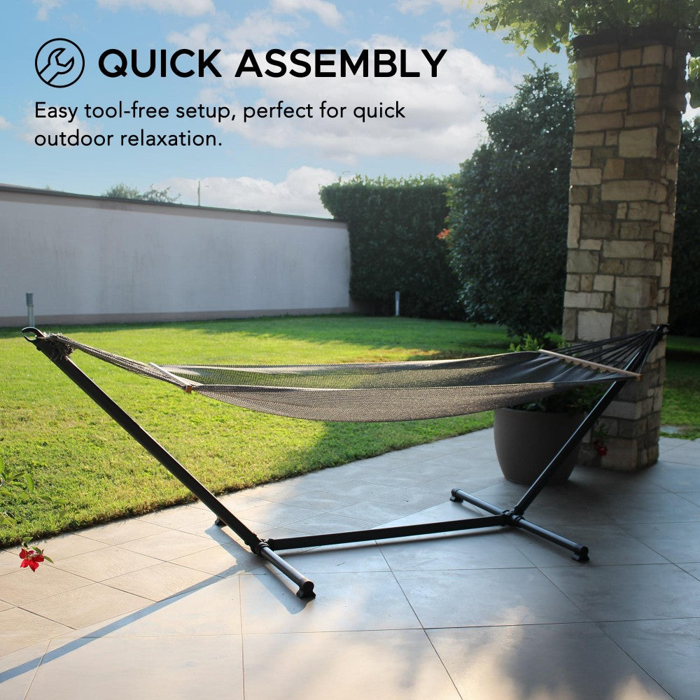 SUNJOY Portable Hammock with Stand for Outdoors