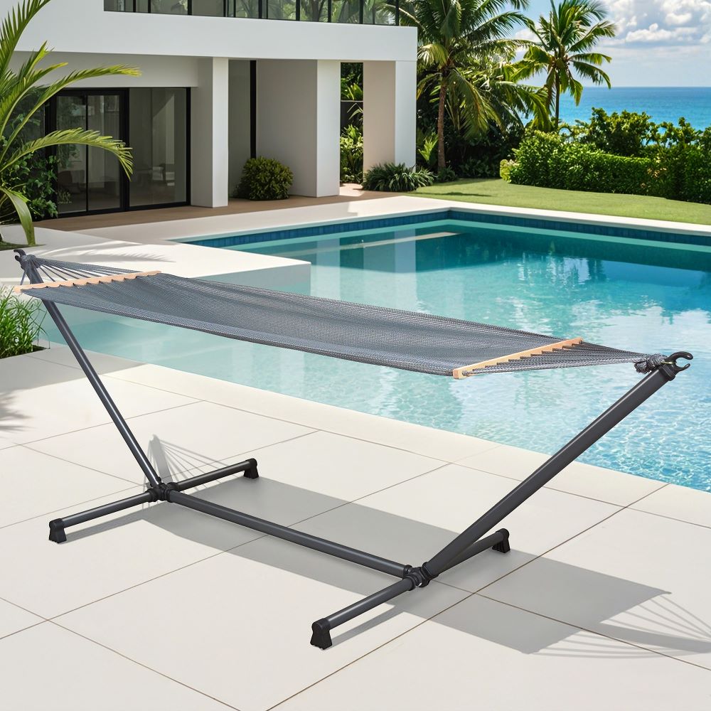SUNJOY Portable Hammock with Stand for Outdoors