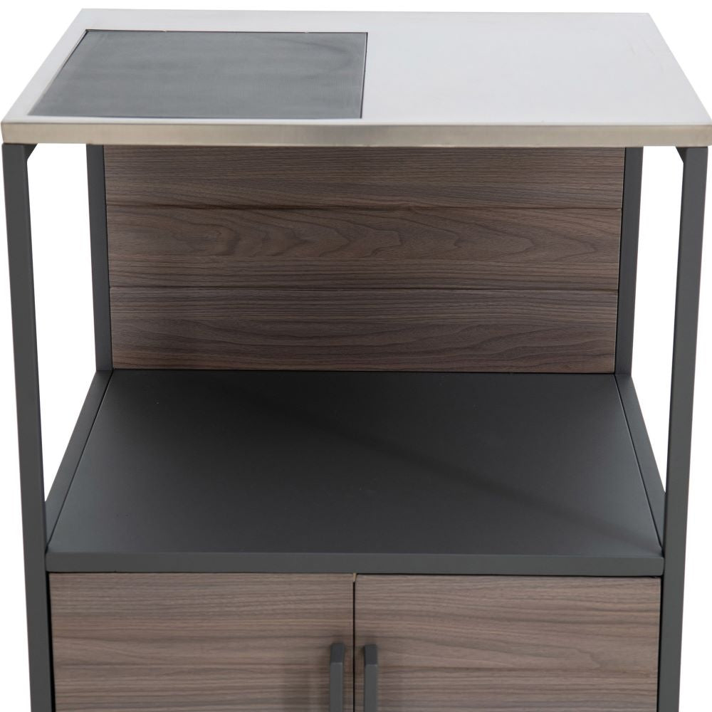 SUNJOY Fleetwood Outdoor Grill Kitchen with Outdoor Kitchen Cabinets, Shelves, and Sink Options - Outdoor Kitchen Cabinet