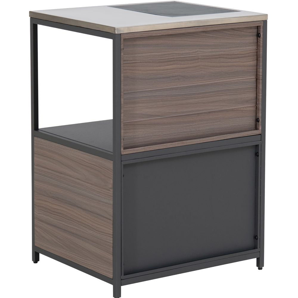 SUNJOY Fleetwood Outdoor Grill Kitchen with Outdoor Kitchen Cabinets, Shelves, and Sink Options - Outdoor Kitchen Cabinet