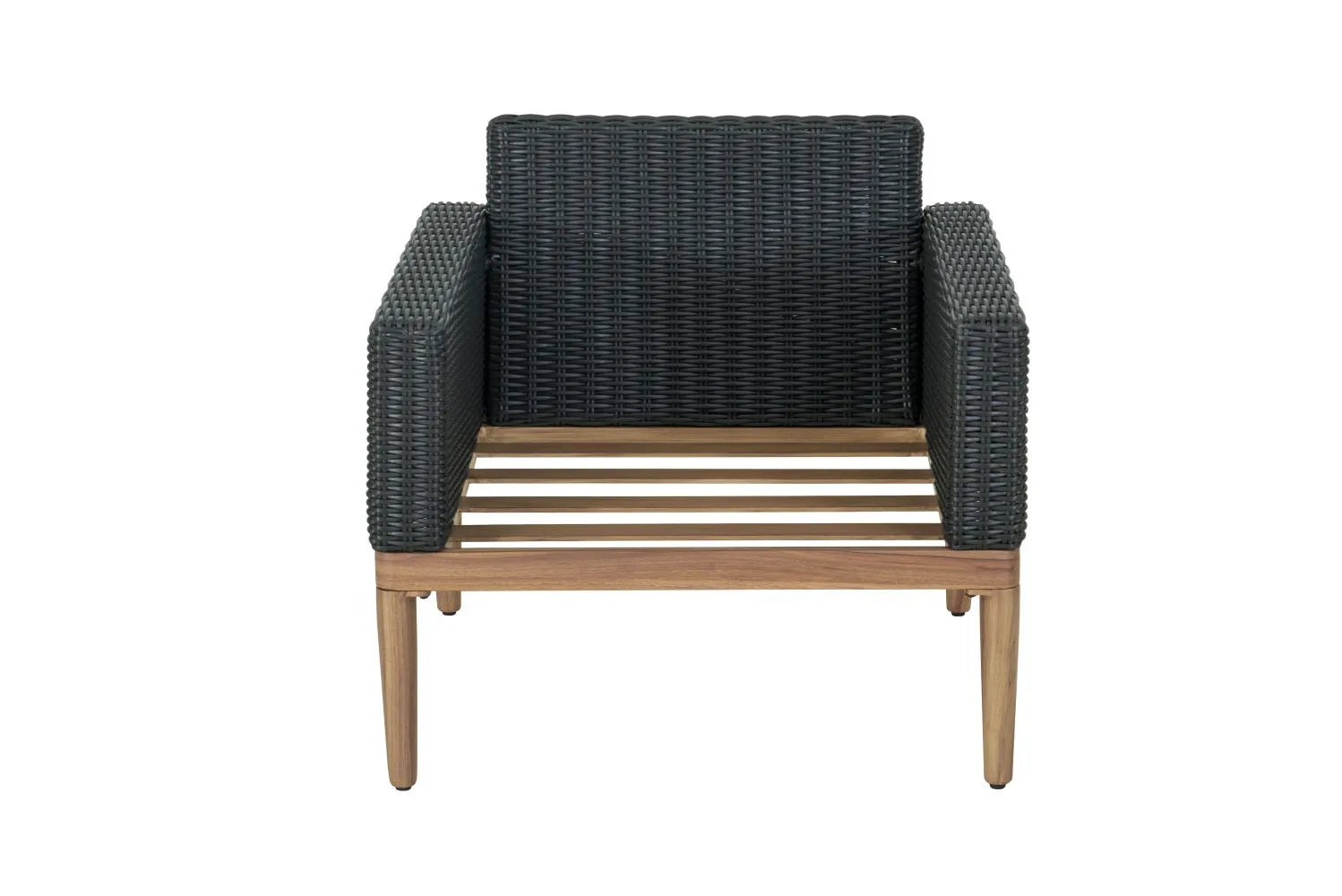 CANVAS Edenvale All-Weather Aluminum Wicker Outdoor/Patio Club Chair with UV & Water-Resistant Cushions, 2-pk