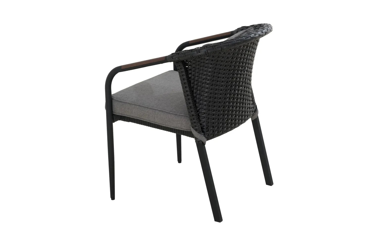 CANVAS Jasper All-Weather Wicker Outdoor/Patio Dining Chair, 2-pk