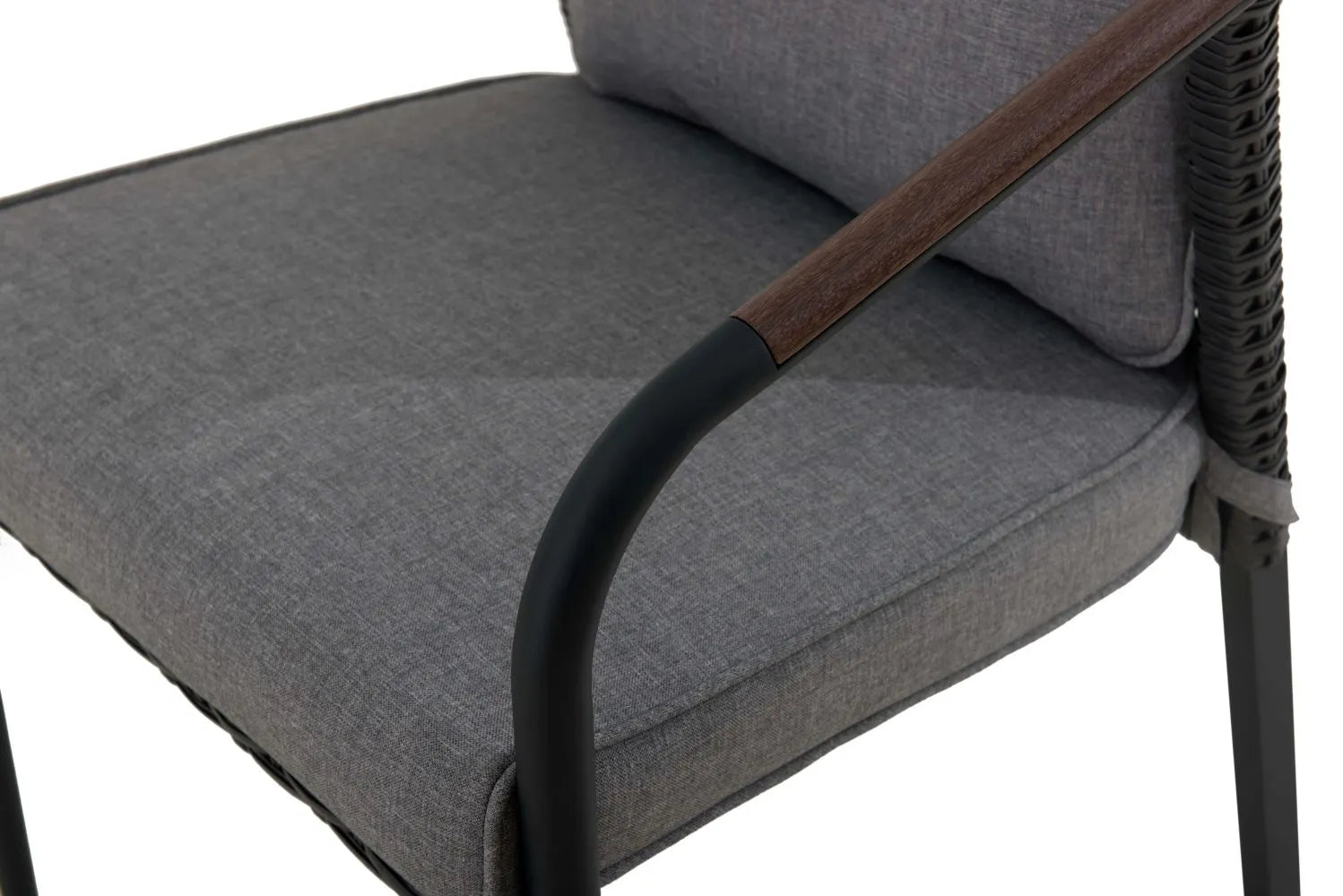 CANVAS Jasper All-Weather Wicker Outdoor/Patio Dining Chair, 2-pk