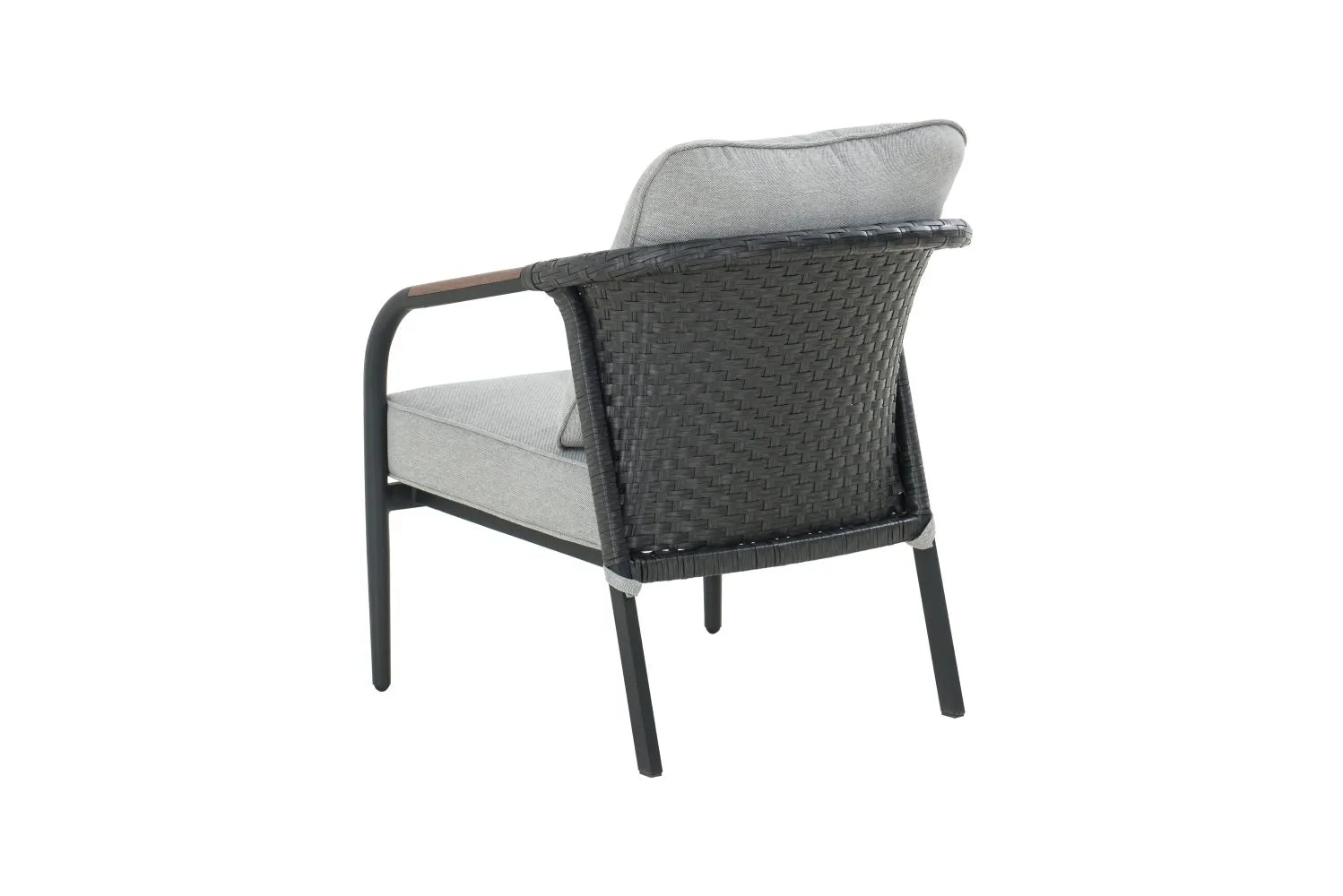 CANVAS Jasper All-Weather Wicker Outdoor/Patio Armchair, Stackable, 2-pk
