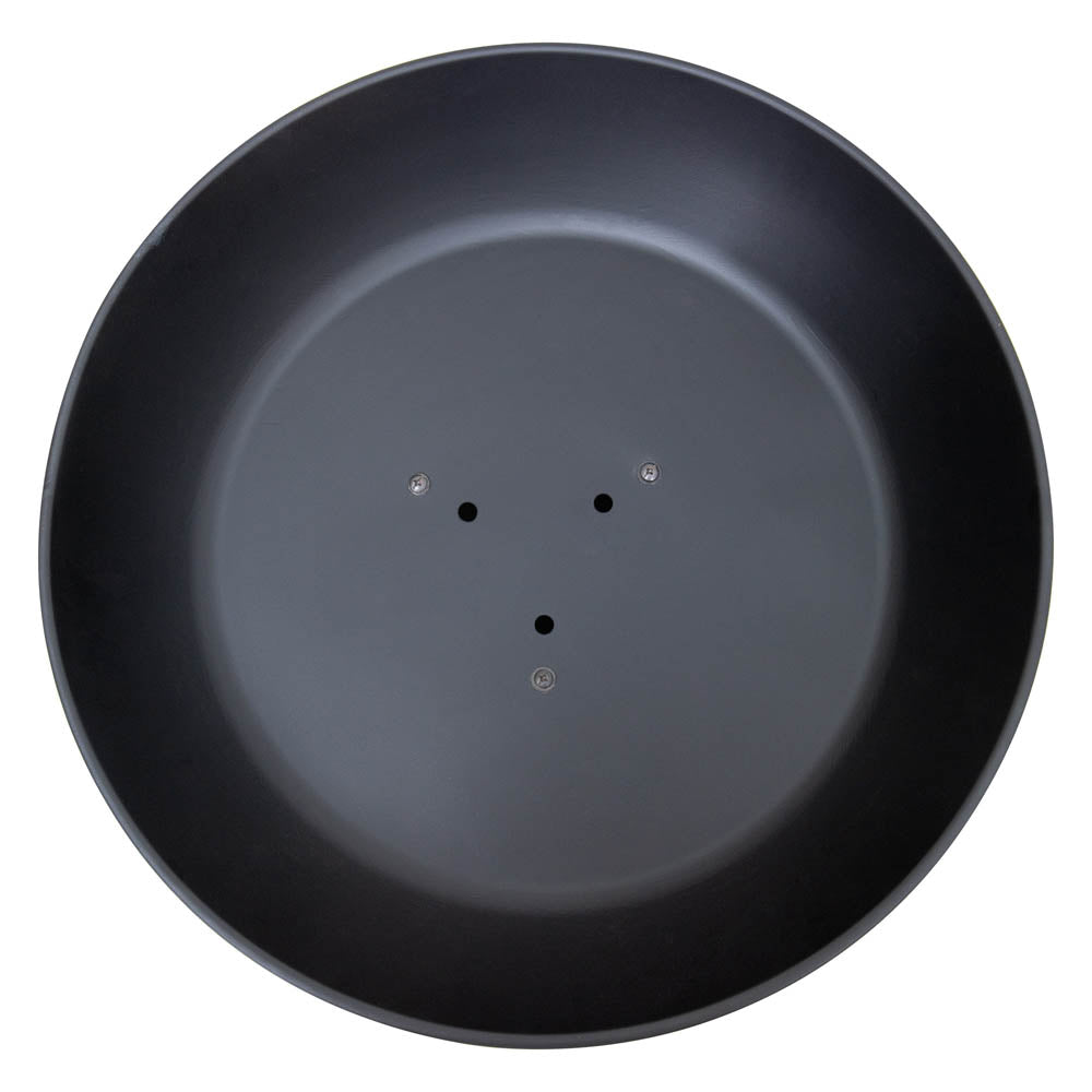 SUNJOY 22 Inch Round Steel Outdoor Fire Pit Bowl with Fire Poker