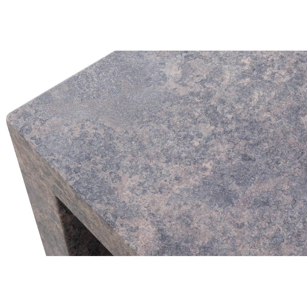 SUNJOY 38 Inch Outdoor Propane Gas Fire Pit Table with Lava Rocks