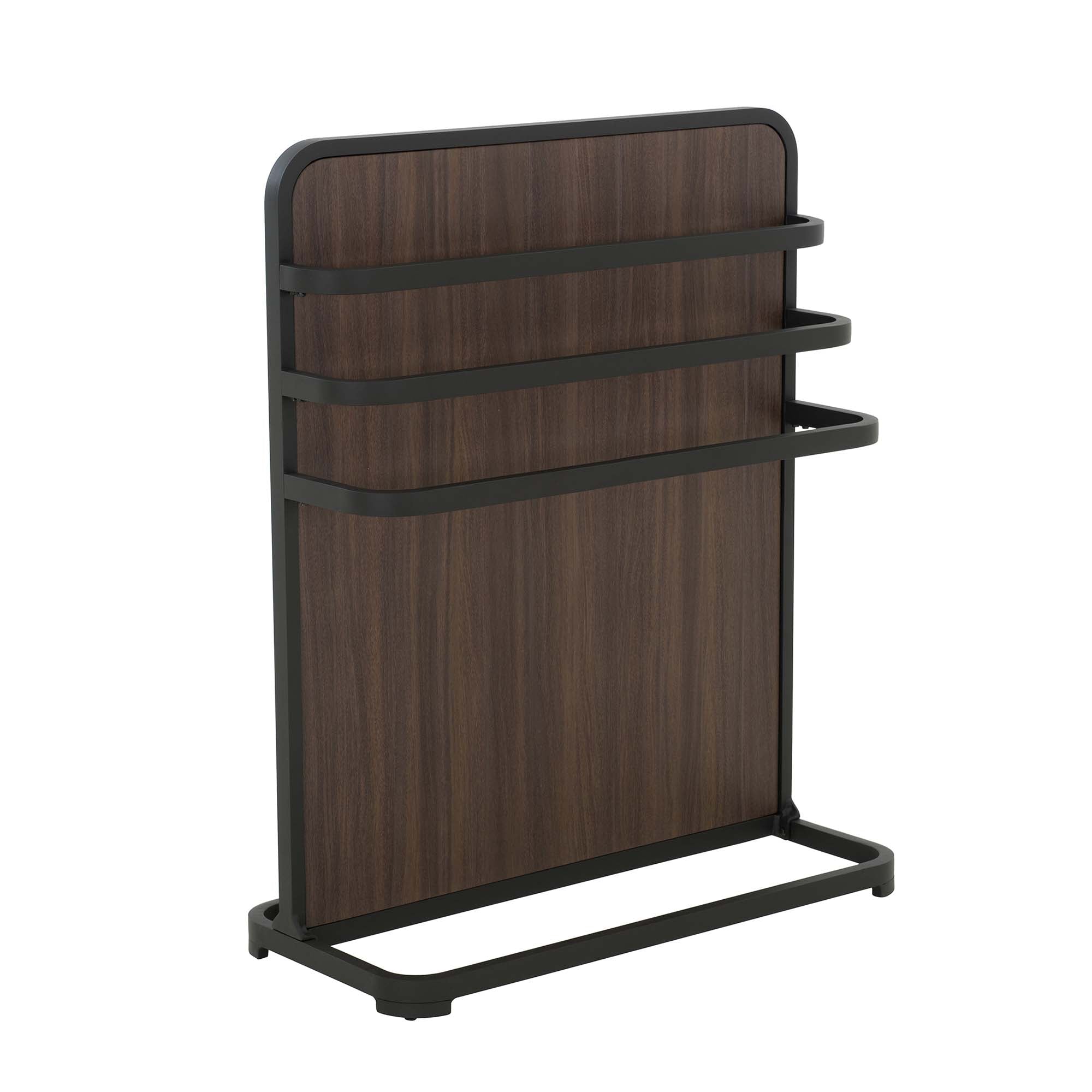 SUNJOY Poolside Drying Rack Towel Valet Holder with 3 Crossbars.