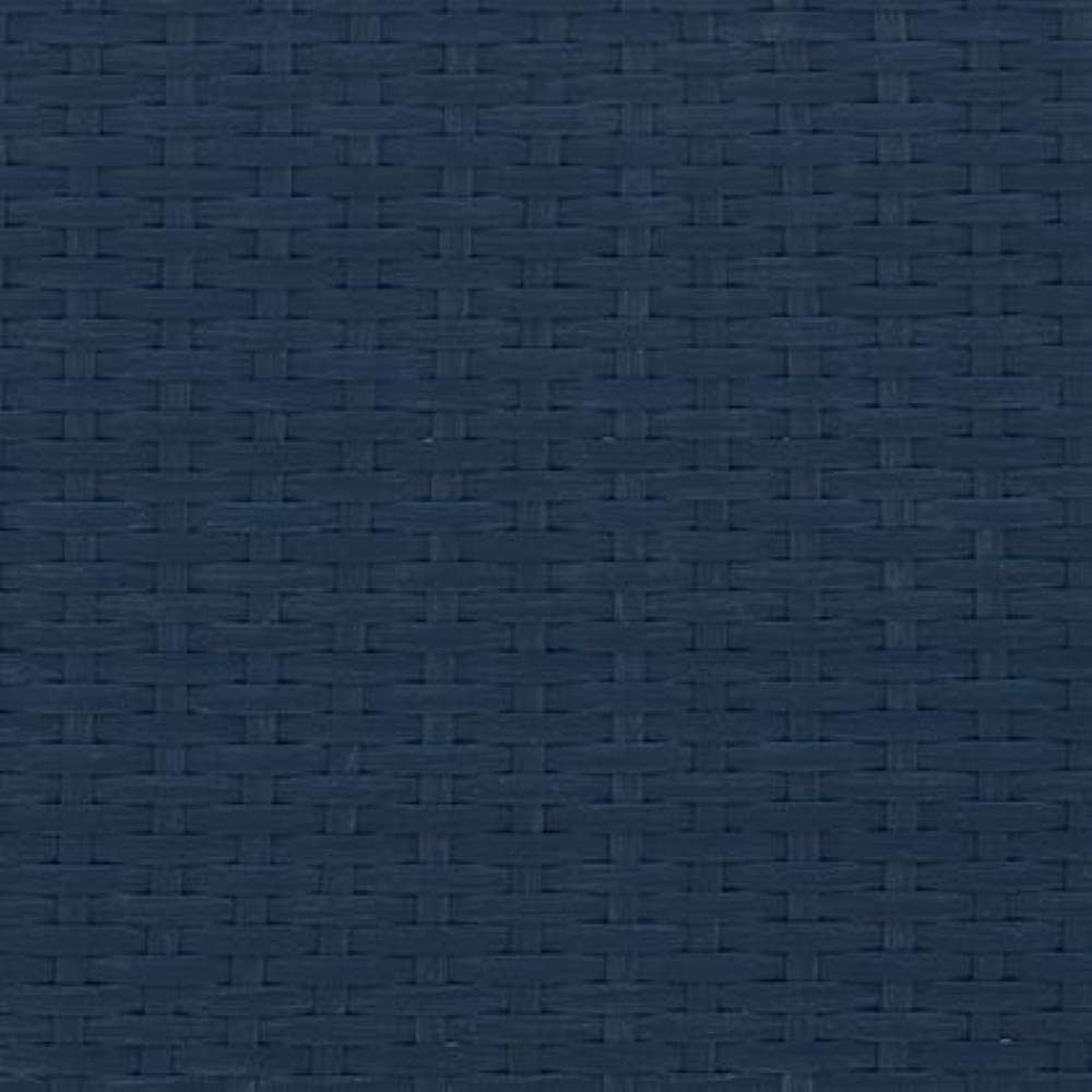 SUNJOY 35 Inch Rust-proof Wicker Pool Float Storage Rack for Floaties - Navy