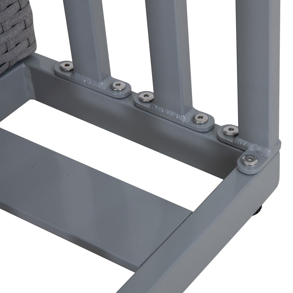 SUNJOY 16 Inch Rust-proof Aluminum Pool Float Storage Rack Organizer