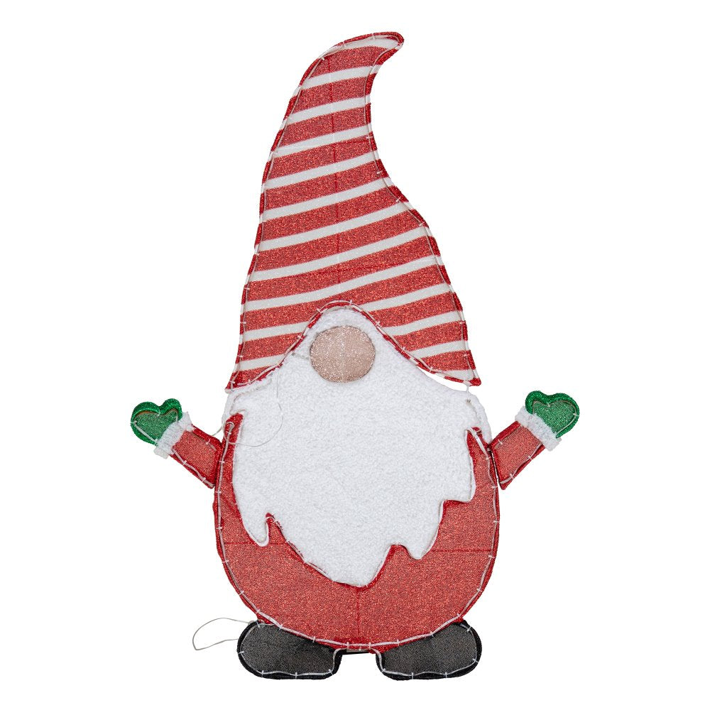 SUNJOY 48 Inch Christmas Lighted Gnome with LED Lights.