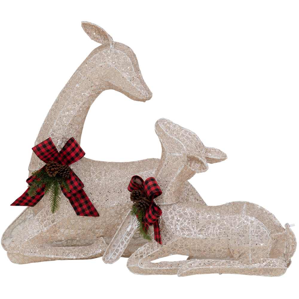 christmas deer lights