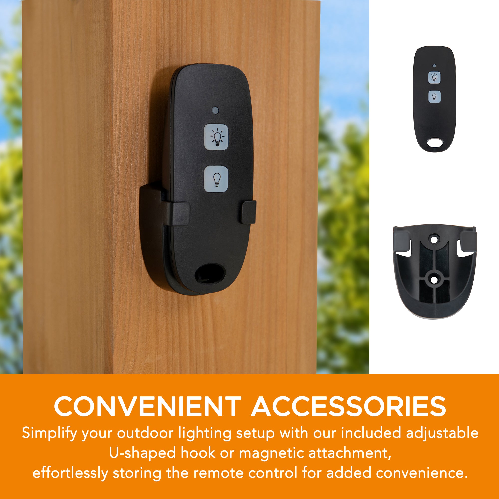 SUNJOY 9W LED Spot Light with Magnetic Attachment and Remote.