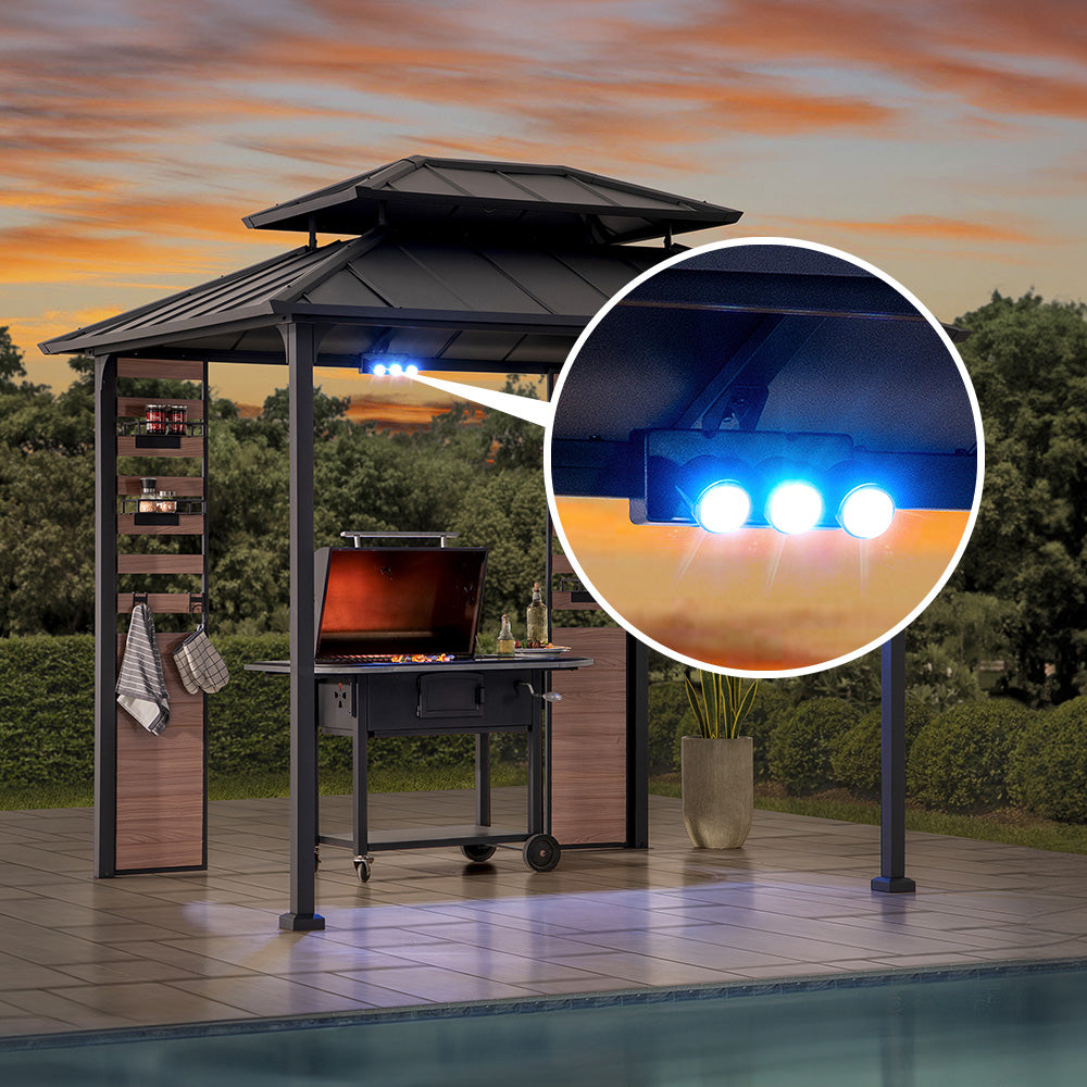 SUNJOY 9W LED Spot Light with Magnetic Attachment and Remote.
