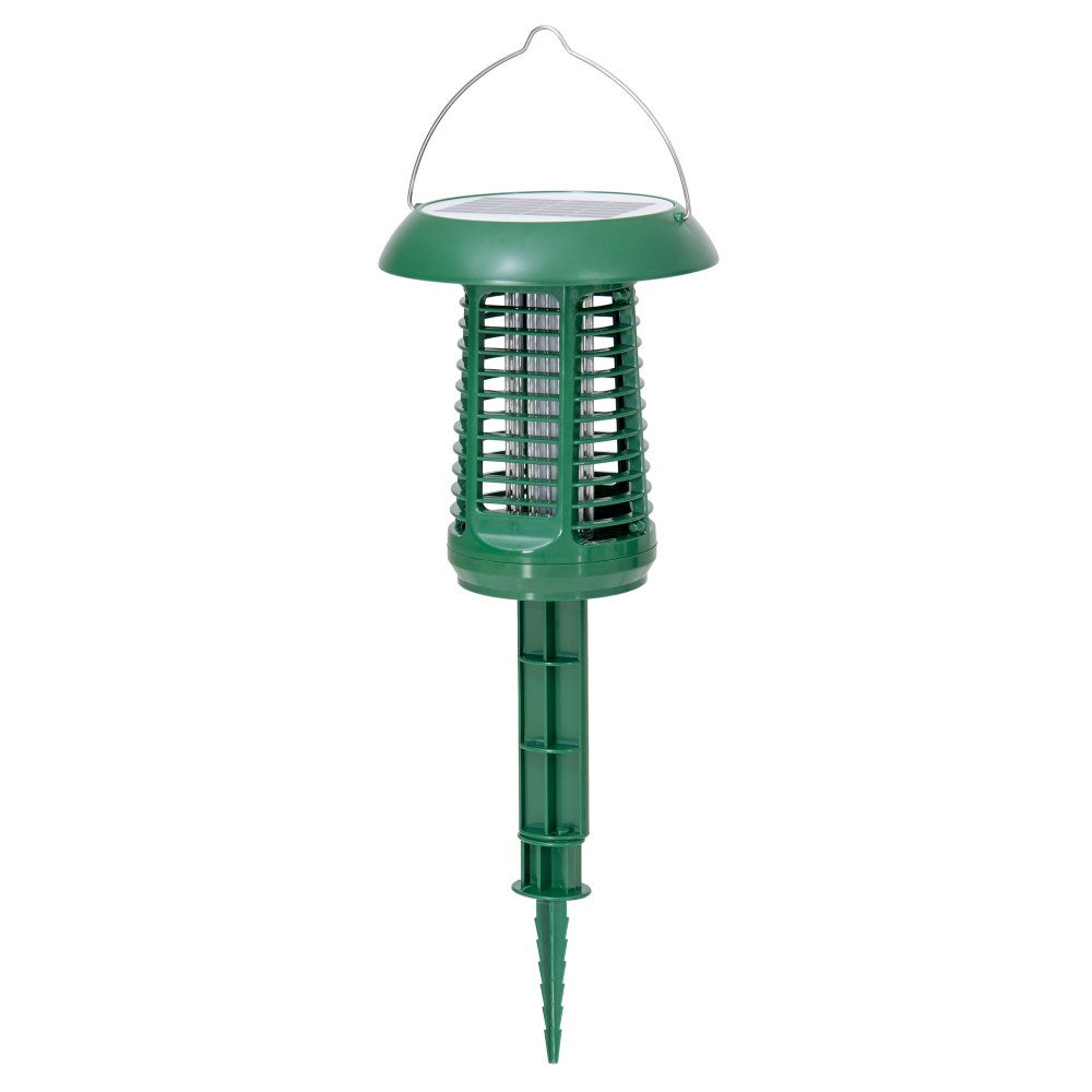 SUNJOY 2 in 1 Solar Powered Bug Zapper with Solar Panel and UV Light