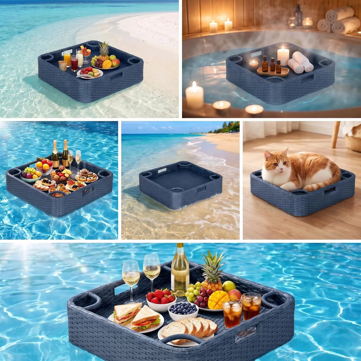 Aquasis Floating Pool Service Tray