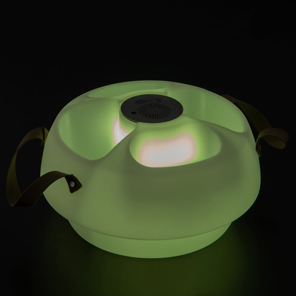 SUNJOY Floating Drink Holder with Ip66 Waterproof Bluetooth 5.0 Speaker.