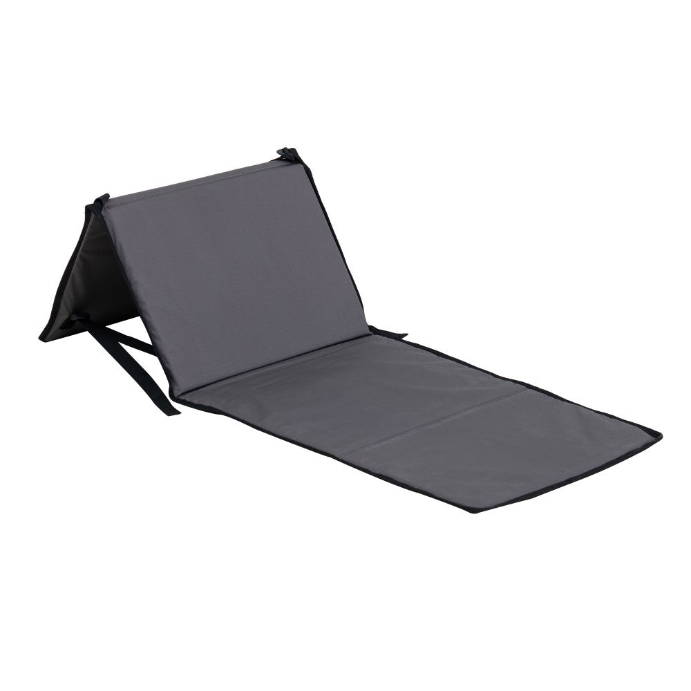SUNJOY Outdoor Portable Folding Chair with Backrest (Set of 1) - Gray