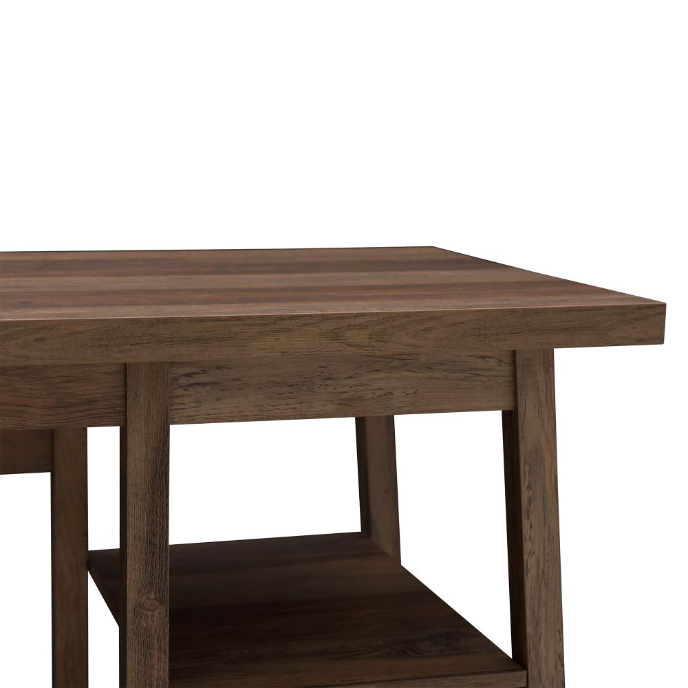 SUNJOY 46" Industrial Design Home Office Computer Desk with Shelves