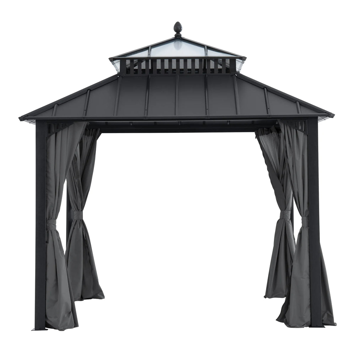 Kingston Horizon PC-Vent Gazebo - Slate Gray, 10x10