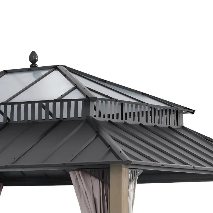 Kingston Horizon PC-Vent Cedar Gazebo, 12x14