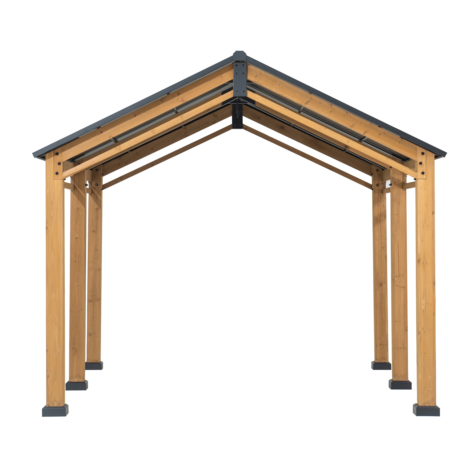 Timberland Compact Wood Carport, 11x13 | Demo 3