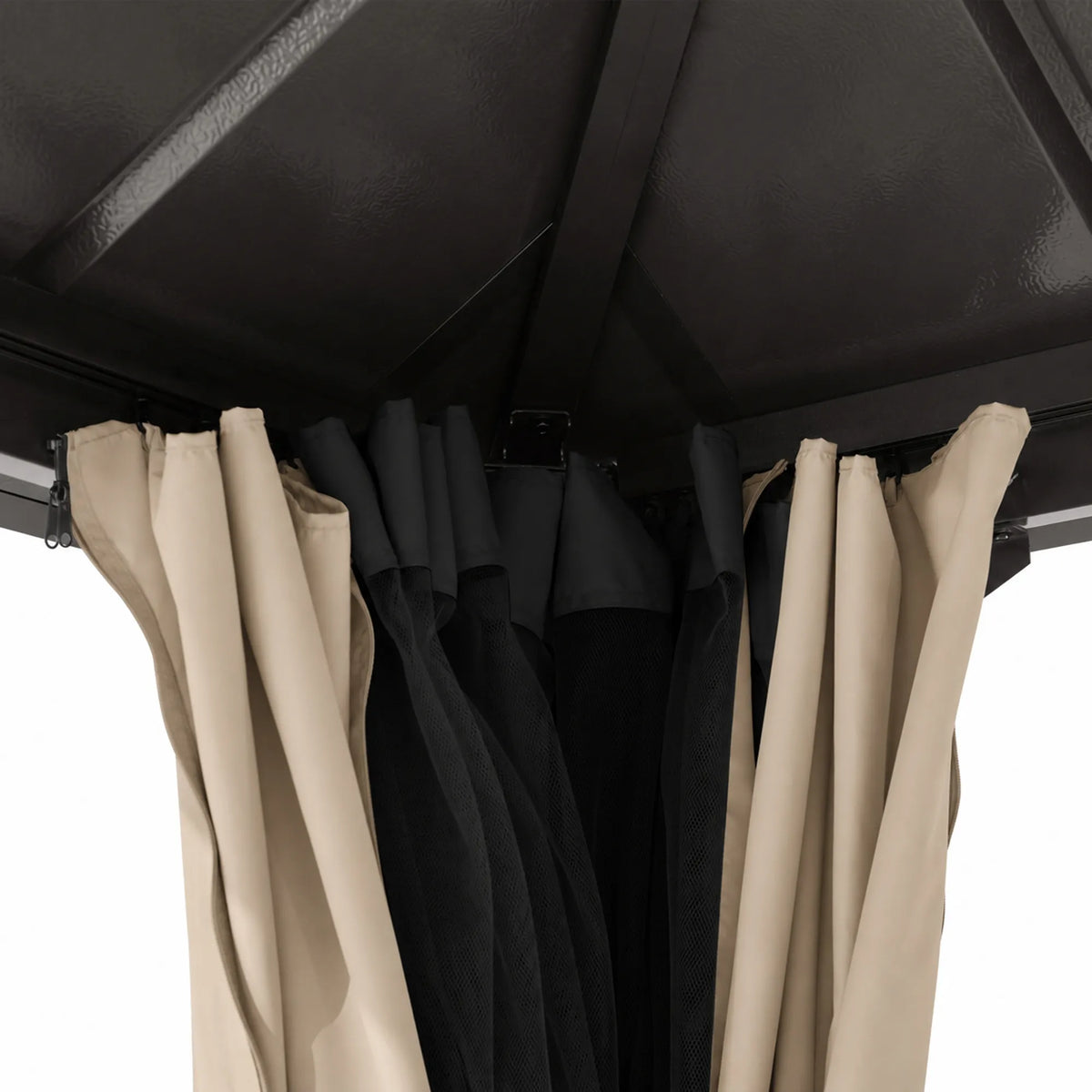 Kingston Horizon PC-Vent Gazebo - Brown, 10x10