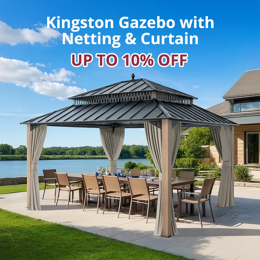 SUNJOY New Kingston Gazebo