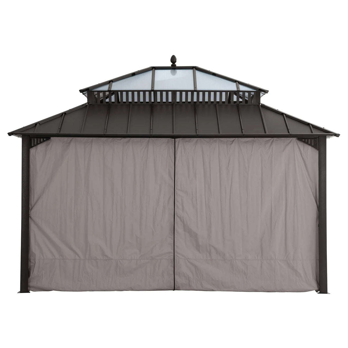 Kingston Horizon PC-Vent Gazebo - Brown, 12x14