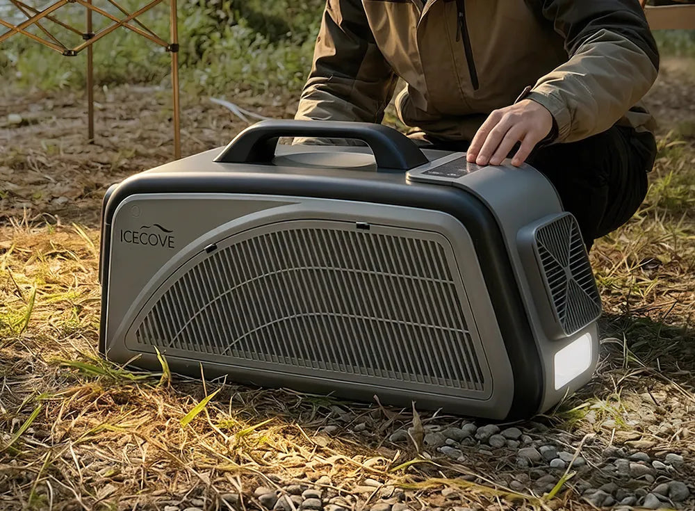 SUNJOY IceCove Portable Air Conditioner for Outdoor Tents and Indoors - Gray