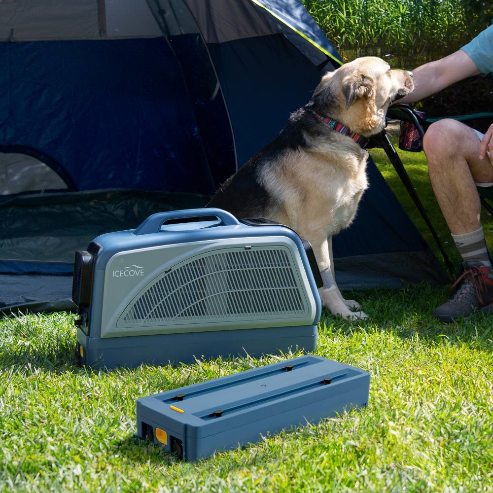IceCove Dual Power Bank Portable Tent Air Conditioner