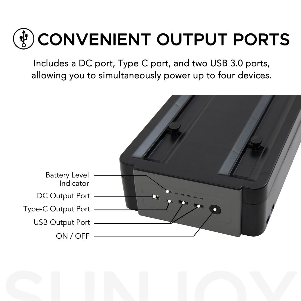 SUNJOY IceCove Portable Air Conditioner for Outdoor Tents, Campervans, Trailers, and Indoors.
