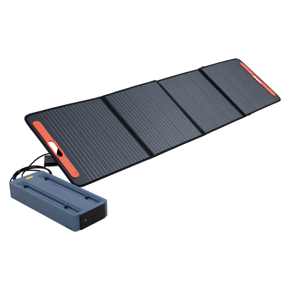 SUNJOY 226W Folding Portable Solar Panel - Convenient and Efficient Power Solution for IceCove Air Conditioner