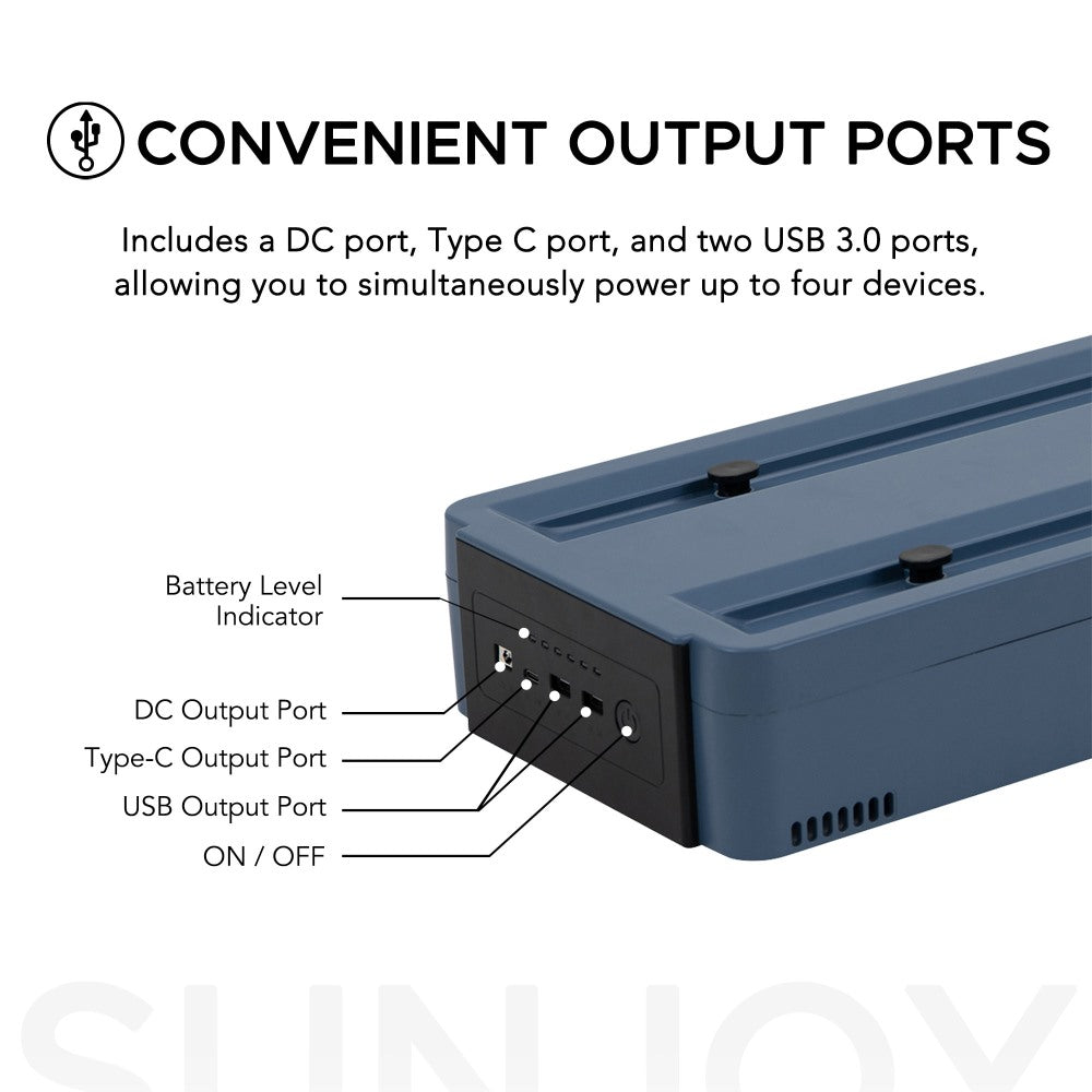 SUNJOY IceCove Portable Air Conditioner for Outdoor Tents, Campervans, Trailers, and Indoors.