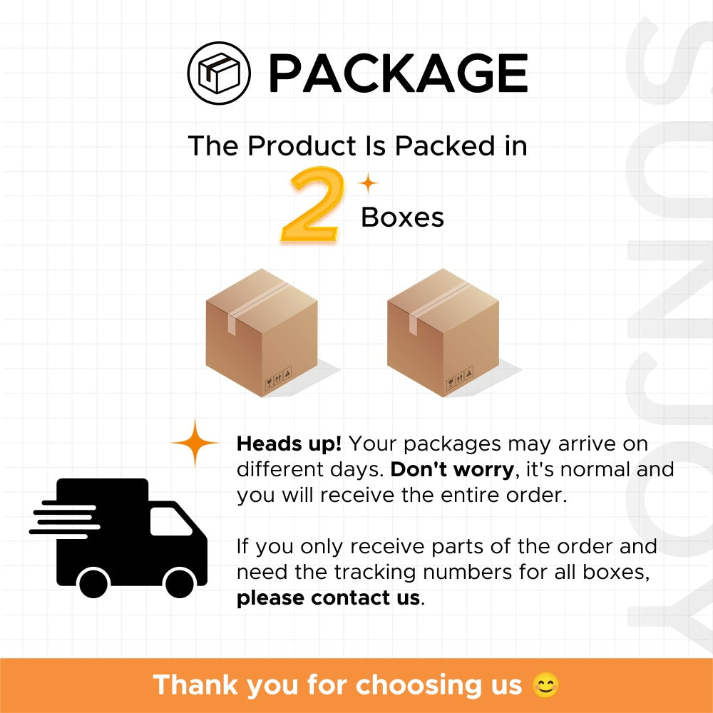 SUNJOY 58 Inch Modern Outdoor Fireplace with Chimney & Log Holders - Black